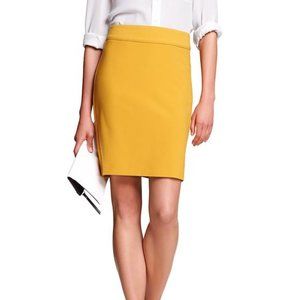 Banana Republic | Golden Yellow Pencil Skirt